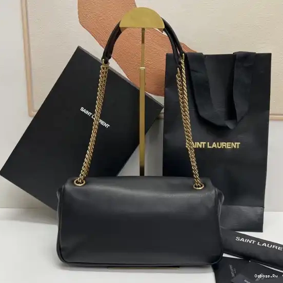 PLUNGED LAMBSKIN CALYPSO IN YSL 0625